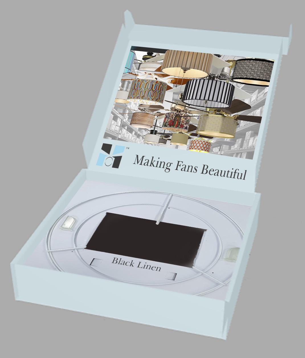 fantastic ceiling fan shade bundle. bonus a light diffuser. $40 value